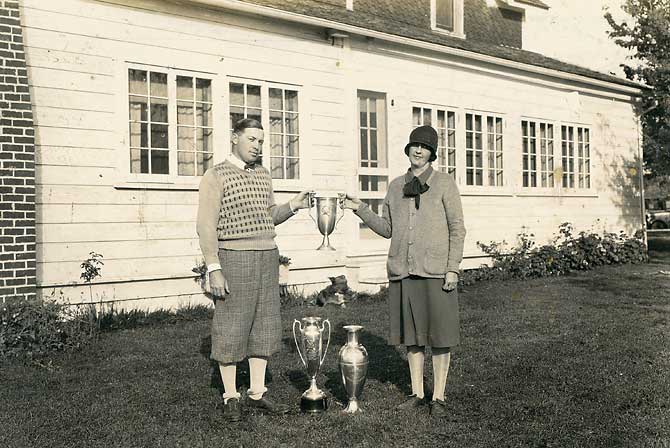 Oregon City Golf Club Open Trophy
